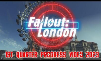 Первое видео от разработчиков Fallout London - мода для Fallout 4 размером с DLC