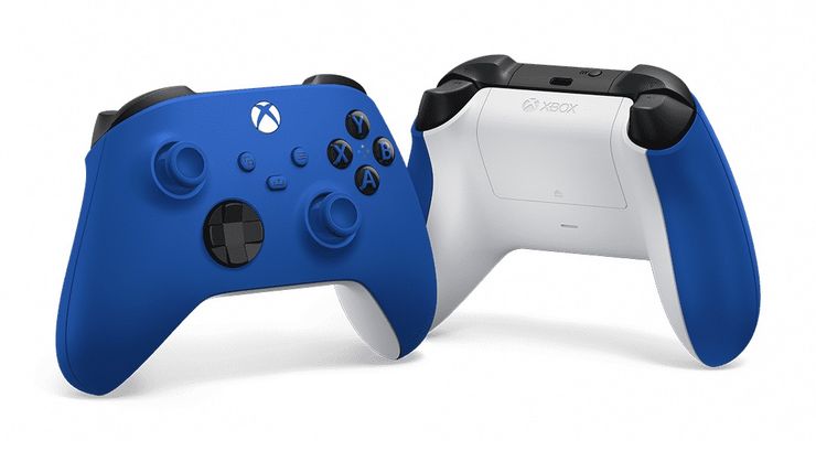 Microsoft представляет синий контроллер Xbox Series X Shock Blue