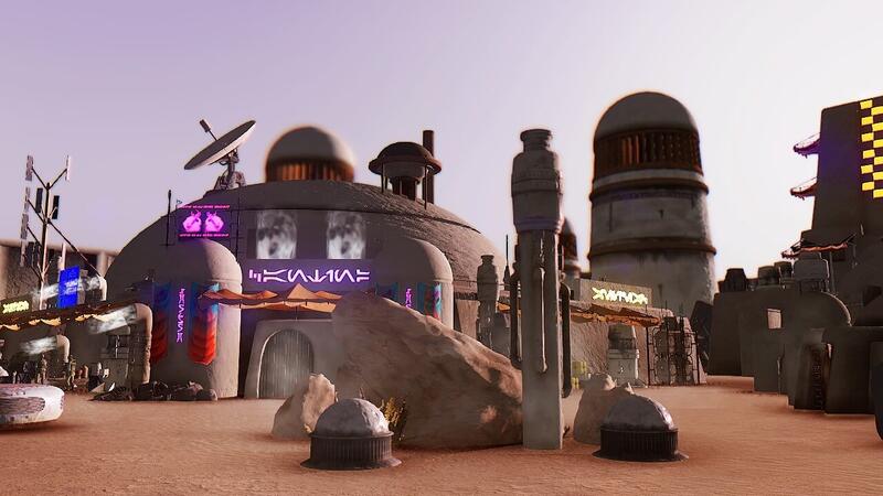 Мод Star Wars Open Worlds для Fallout New Vegas выглядит действительно впечатляюще