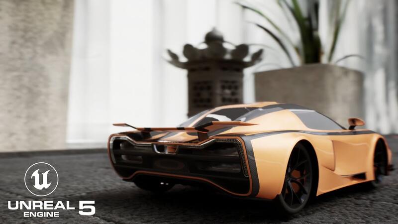 Nano Racing - новая гонка на Unreal Engine 5 созданная одним человеком
