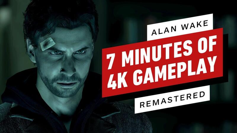 7 минут игрового процесса из Alan Wake Remastered