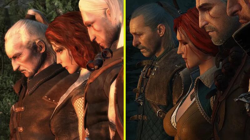 The Witcher Prologue — сравнение оригинальной игры и The Witcher 3 Remake Mod
