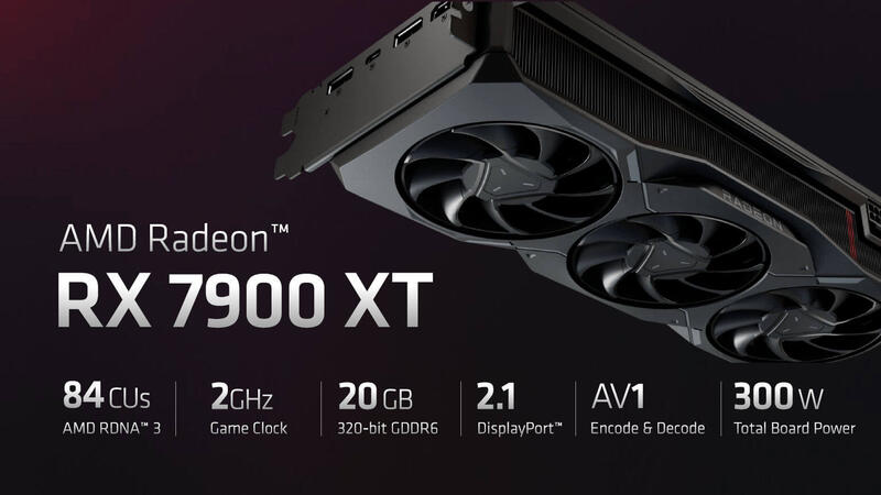 AMD анонсировала Radeon RX 7900XTX и 7900XT