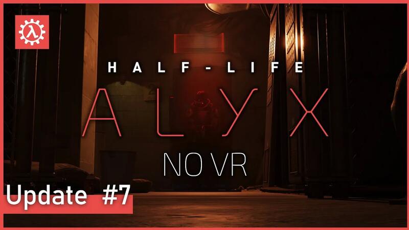 NoVR Mod Обновление #7 для Half-Life: Alyx доступно для скачивания