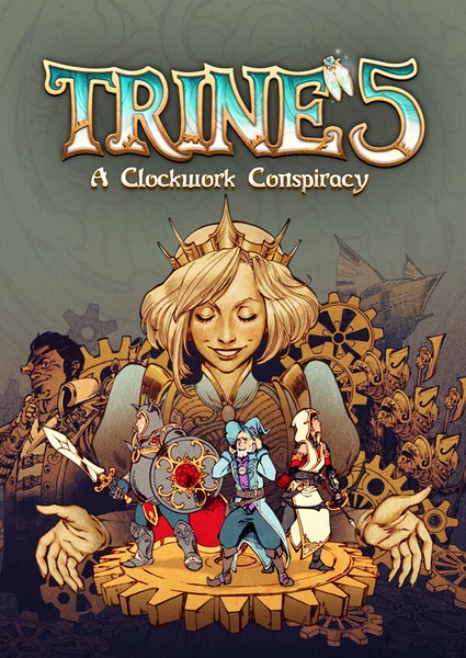 Обложка игры Trine 5: A Clockwork Conspiracy