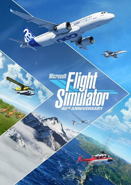 Обложка игры Microsoft Flight Simulator